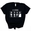 Das Rosenhemd Morgendämmerung bis Abenddämmerung T-Shirt Wir sind im Regen Coole Musik-T-Shirts KRock T-Shirt KPop Konzert Merch Trendiges Oberteil Geschenk für Fans