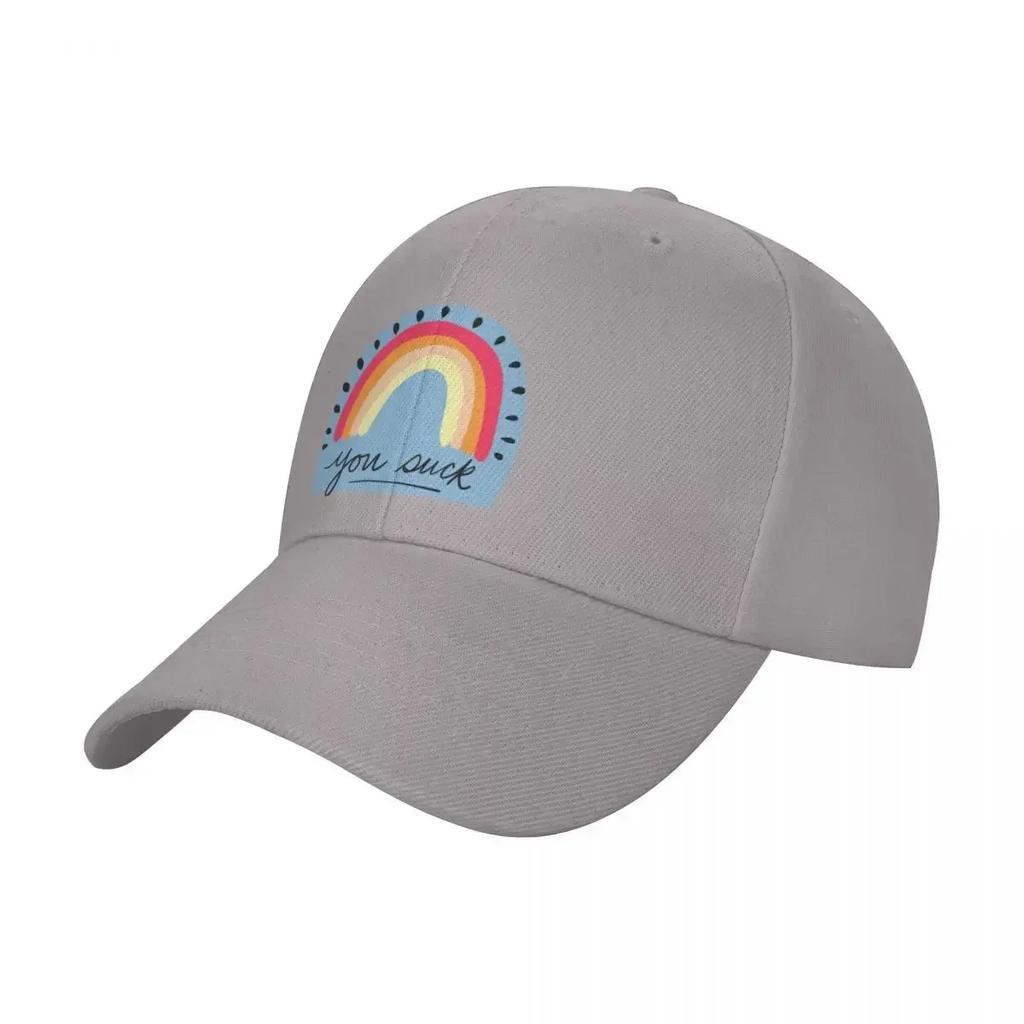 You suck rainbow Baseball Cap birthday tea Hat Cosplay WoWoUnisex Hats WoUnisexs