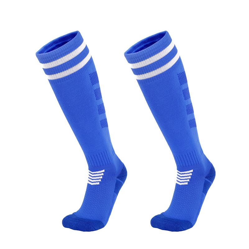 Towel Bottom Soccer Socks Breathable Knee High Training Long Stocking Adults Youths Kids Practical Competition Football Socks