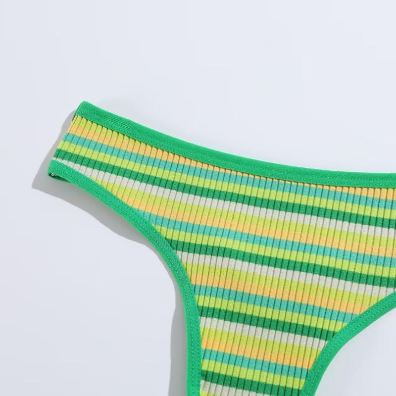 3Pcs/Set Women's Underwear Cotton Panties Sexy Knickers Female Underpants Solid Color Briefs Intimates Women Lingerie
