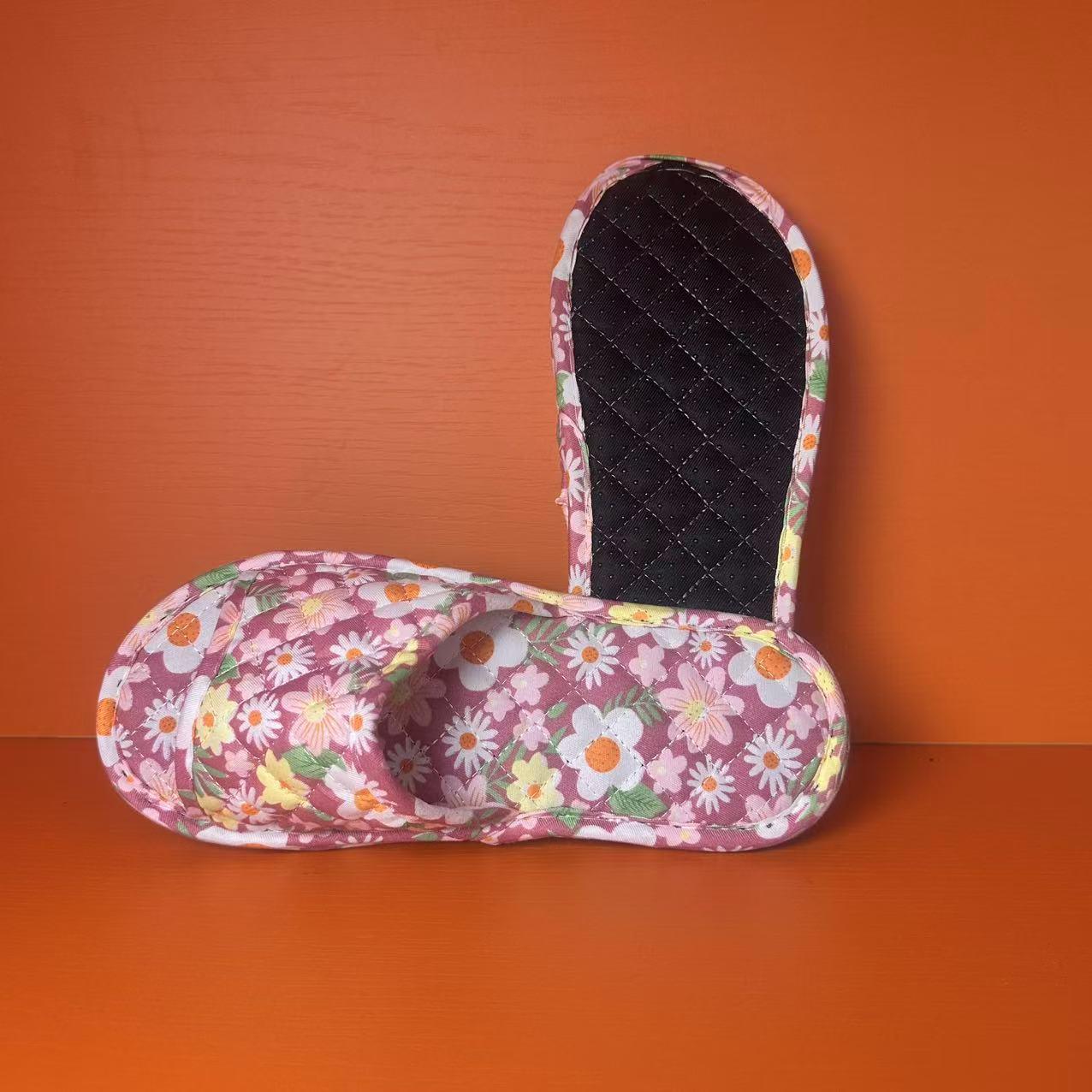 

Plaid Cotton Soft Sole Indoor Non-Slip Slippers - Silent, Comfortable, Four-Season Footwear 3 Pairs Hot Sale