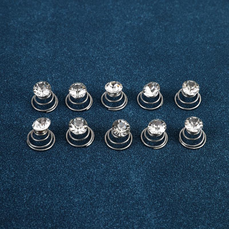 18-teiliges Braut-Haarschmuck-Set: U-förmige Haarnadeln & Styling-Clips für Make-up und Flechten