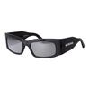 Balenciaga Full Frame Design Acetate Rectangular Sunglasses Men Sunglasses Black BB0328S003