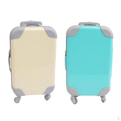18 Inch Doll Suitcase Compatible for 2pcs