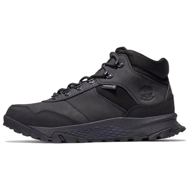 Timberland Lincoln Peak Leder Wasserdicht Und Abriebfest Bequem Knöchellang Outdoor Stiefel Herren Schwarz A2G6D015