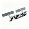 1pcs 3D Metal Car Letters Sticker RS Logo Sport Emblem Badge Auto Accessories