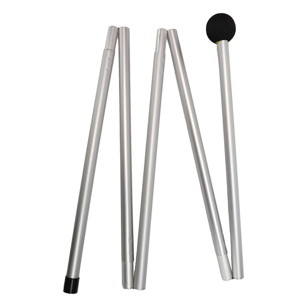 Aluminum Pole Shelter Tarp Pole Awning Stands Foldable Silicone