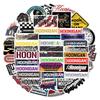 10/52 Pezzi Adesivi Hoonigan Hoonigan Auto da Corsa JDM Adesivi Graffiti per Fai da Te Bagagli Laptop Skateboard Moto Bicicletta Adesivo