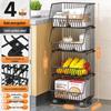 Multi-Layer Kitchen Storage Rack for Vegetables, Fruits & Toys