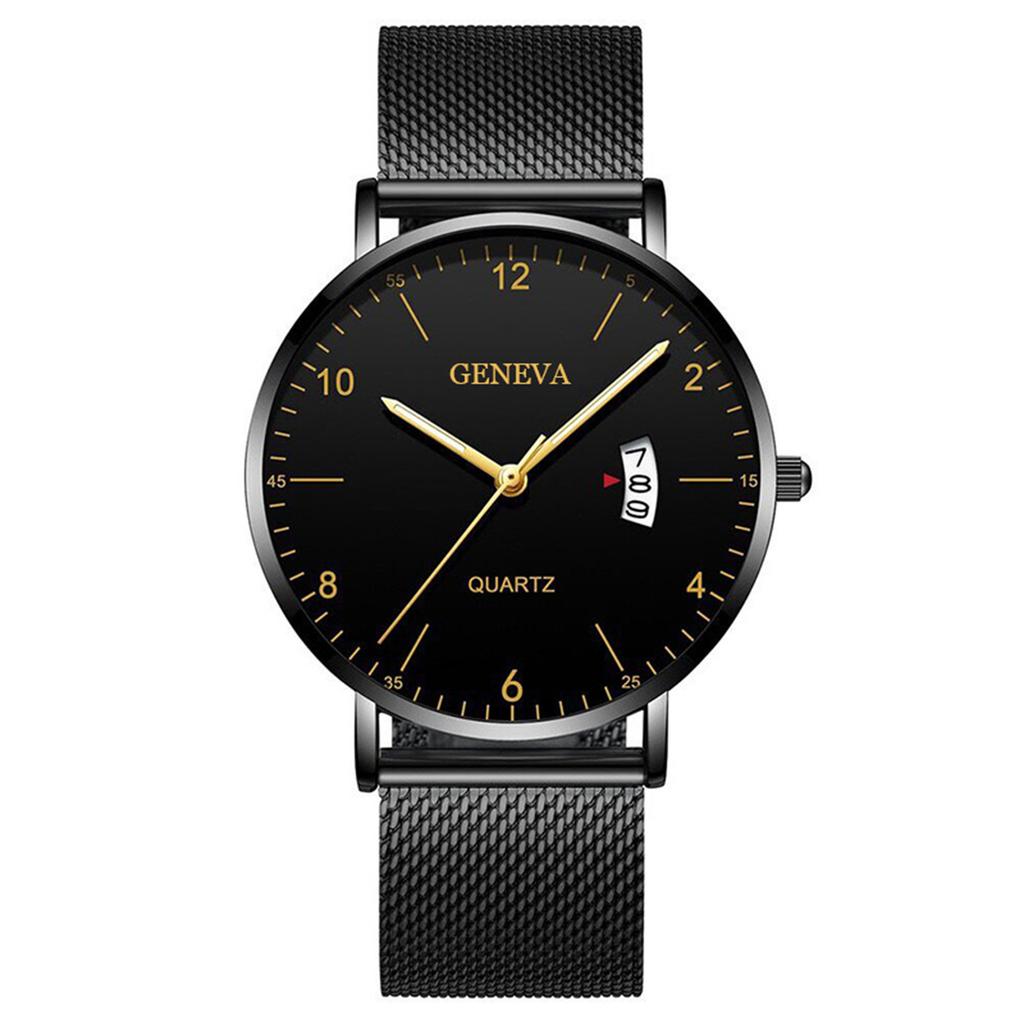 Men's  Luminous Running Alarm Clock Watch