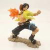 15cm Anime One Piece Luffy Fire Fist Ace Battle Figure Scene Action Figurine Collection Model Dolls Birthday Toys Gifts