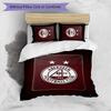 Set Biancheria da Letto Stampato Aberdeen FC 3 Pezzi Copripiumino Traspirante con Federe Biancheria da Letto Decorativa per Camera da Letto Casa