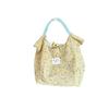 Small Floral Shoulder Canvas Bag Spring and Summer Fresh Thin Tote Bag Large Capacity Holiday Beach Bag