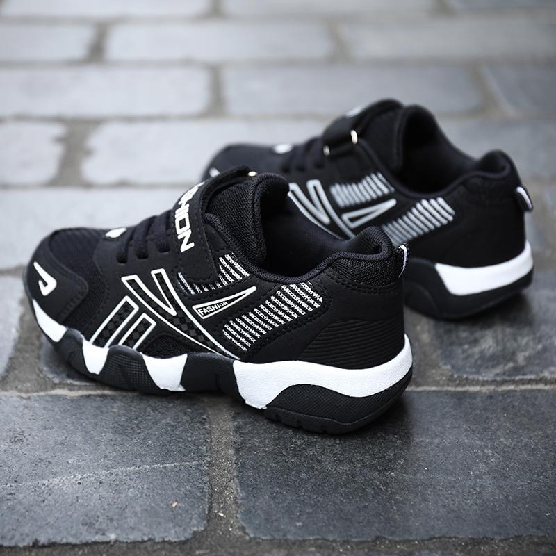 Obuwie dziecięce Chłopięce buty sportowe Siateczkowe buty chłopięce Średni i duzi chłopcy Studenci Obuwie codzienne Obuwie chłopięce