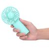 Mini Handheld Fan Desktop Portable USB Rechargeable Fan for Home Office with Aromatherapy Tablets