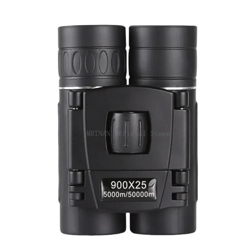 900X25 Portable Hd Zoom 5000M/50000M Binoculars Telescope Powerful Folding Long-Distance Vision Hunting Outdoor Camping Sports