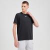 Under Armour Casual Breathable Quick-Dry Loose Round Neck Short Sleeve T-Shirt Unisex Tops Black 25500505-001