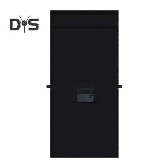 

Занавеска для приватности, однотонная, простая в установке, многоцелевая, танцевальная сумка, занавеска для танцора, закулисная, приватная, меняющаяся, экран прохладный черный