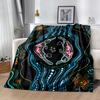 Australian Aboriginal Style 31 Blanket Soft & Cozy Perfect for Livingroom Sofa Chair Four Seasons Universal Stylish Decor