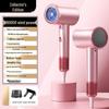 High-Speed Silent Hair Dryer with Negative Ion Technology for Quick Drying at Home or Salon