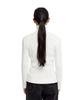 ERA Women Slim-Fit Zip-Up Sweater - White