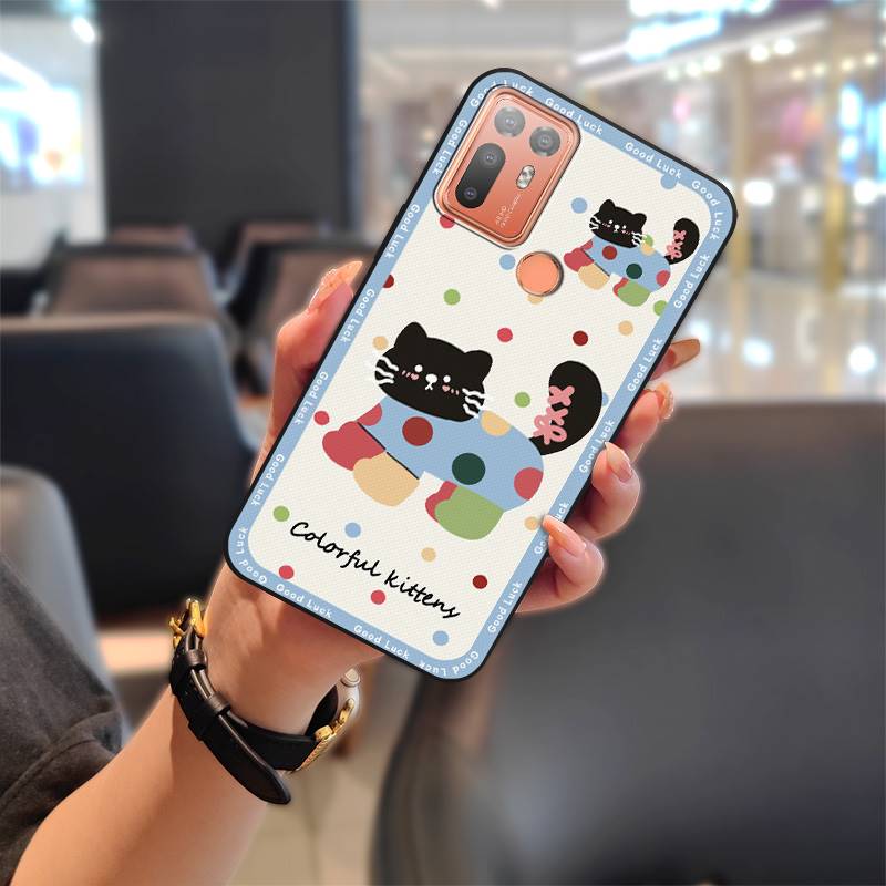 Full Wrap Anti-dust Phone Case For HTC Desire 20 Plus/D20+ Durable Anti-knock TPU Phone Pouch Soft Case Waterproof Cute