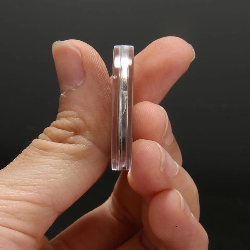 100Pcs/Box 17/20/25/27/30mm Transparent Round Coin Box Capsules Storage Coin Collection Holder Containers Home Supplies