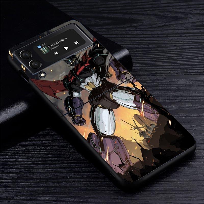 Manga Mazinger Z Anime Z Flip 7 Phnoe Case For Samsung Z Flip 6 5 4 3 5G Galaxy ZFlip7 ZFlip4 ZFlip5 ZFlip6 ZFlip3 Phone Cover 4
