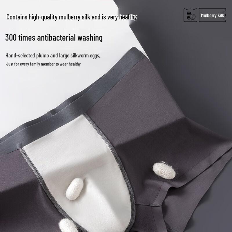 Mao Ren Men's 100S Modal Antibacterial Boxer Briefs