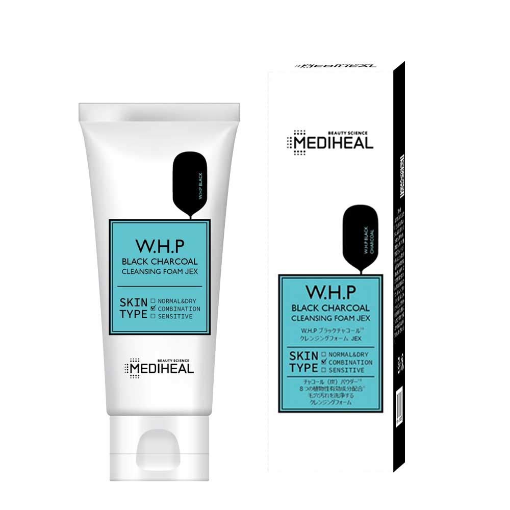 

MEDIHEAL Black Charcoal Cleansing Foam JEX 80 мл [Оригинал] WHP (х 1)