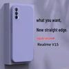 Realme V15 Soft Silicone Protective Phone Case - 155g