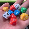 Toys Educational 10PCS Math Manipulative 10 Sided Dice For Classroom Teaching Supplies Juegos Interactivos Para Niños Kids