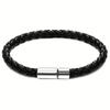 1pc Men's PU Leather Bracelet, Punk Rock Street Style, Minimalist & Stylish,  Football Sporty Wristband