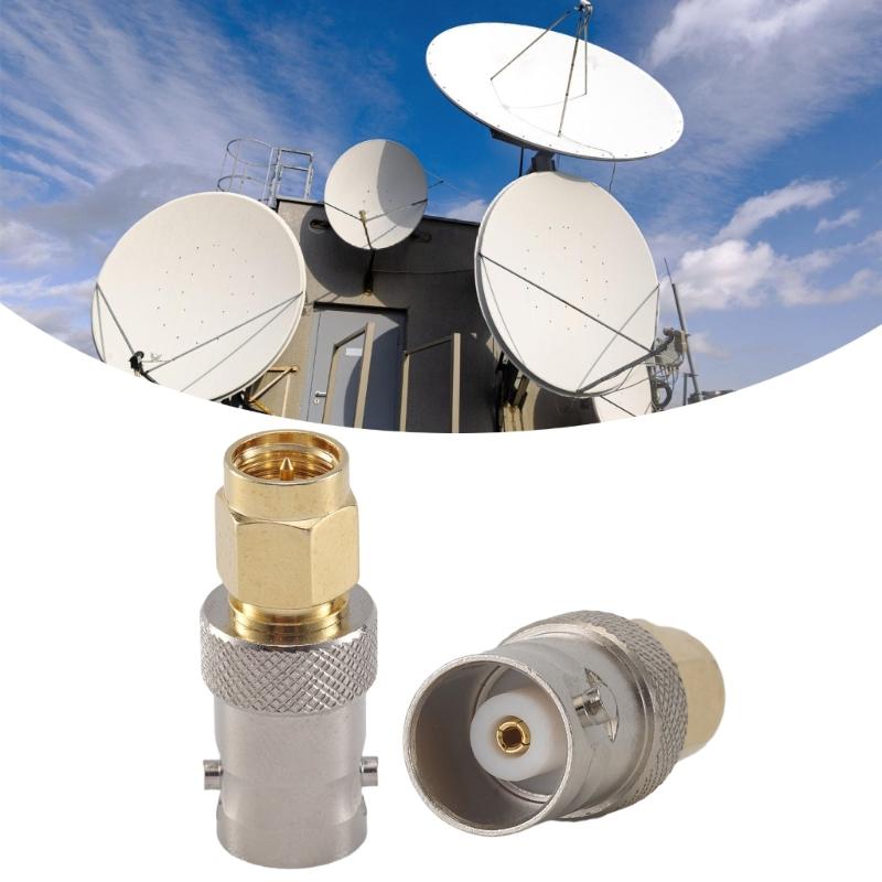 Universal BNC to SMA KJ Adapter BNC SMA KJ Male and Female Signal Converters For Reliability Signal Transmission