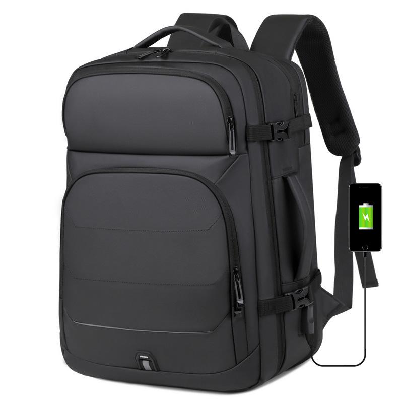 Backpack Commuting Large Capacity Men's Backpack Premium Computer Bag Multifunctional Men's Double Back