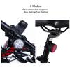 USB Rechargeable LED Mountain Bike Headlight Taillight Fog Light Set-Super Bright ABS IPx4 Waterproof 400LM 4 Modes Night Riding