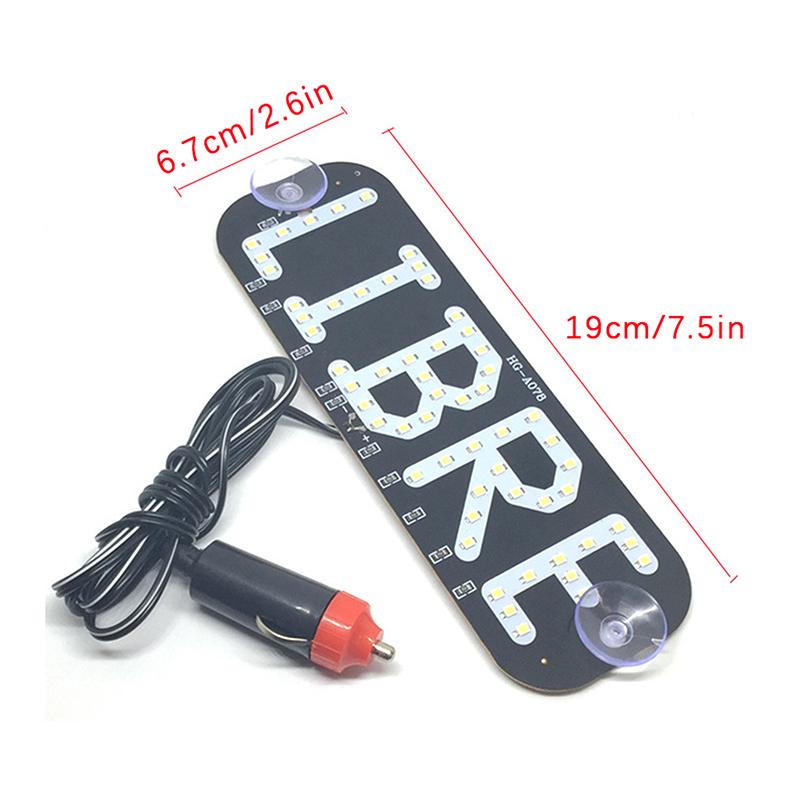 LIBRE Taxi Light Spanish Taxi Light Empty Car Indicator Light LED Taxi Light