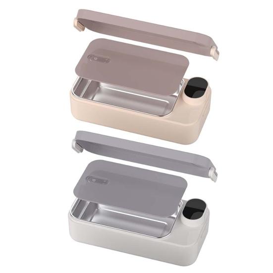 Heated Lunch Box 900ml Capacity Food Warmer Stainless Steel Hot Meal Lunch Container