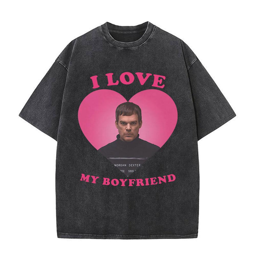 Tv Play Washed Vintage Dexter Morgan Graphic Tshirts Mens Women Clothing Casual Short Sleeve T Shirts Fashion Gothic Tshirt
