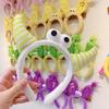 Girls Cartoon Headbands Funny Clown Horn Headwear Hair Bands Accessories Spring Hair Bands Birthday Party