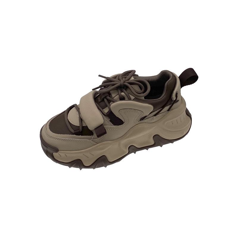 Chaussures de printemps à semelles épaisses pour femmes, nouvelle Version coréenne, chaussures de course décontractées, chaussures de sport pour étudiantes