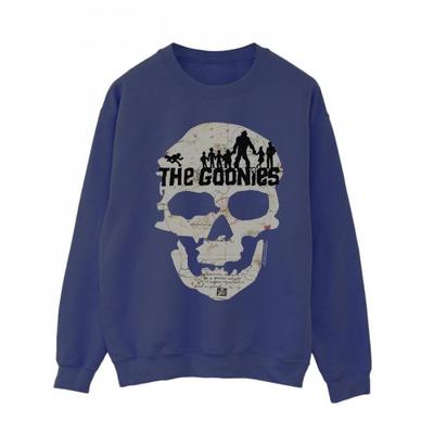 The Goonies Womens/Ladies Map Skull Sweatshirt