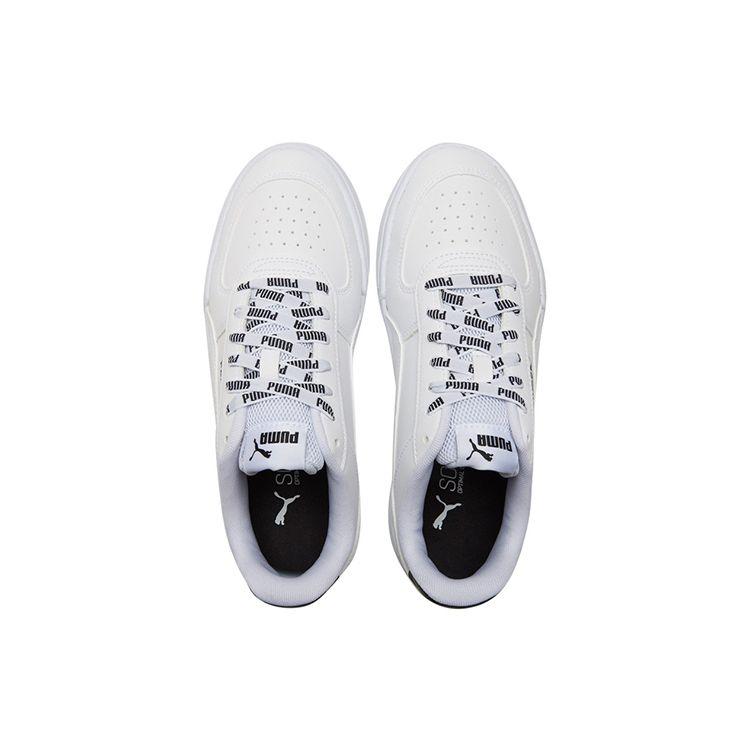 Puma Caven Logomania - White Black Unisex Sneakers 383857-01