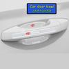 Car Accessories Door Handle Bowl Cover Protector,transparent Anti-scratch Sticker,for Toyota Corolla Prius Land Cruiser Rav4