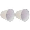 2PCS Fabric Lamp Cover Lightweight Small Lamp Shades Decorative Chandelier Lamp Shades  Wall Lamp