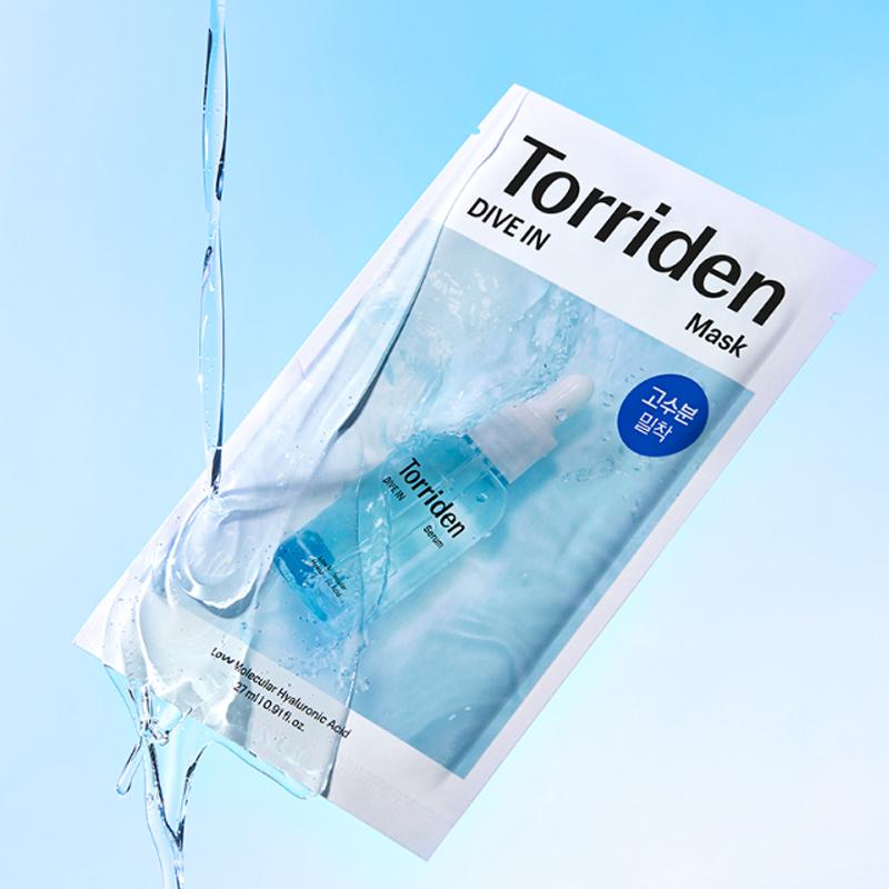TORRIDEN DIVE-IN Maska s nízkomolekulárnou kyselinou hyalurónovou 27ml*1ks/10ks