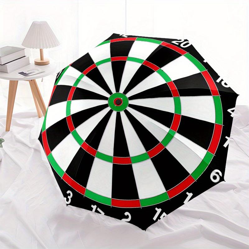 Premium Dartboard with Clear Numbers for Precision PlayUmbrella, Portable 3-Fold Compact Umbrella,Christmas Gift ES390