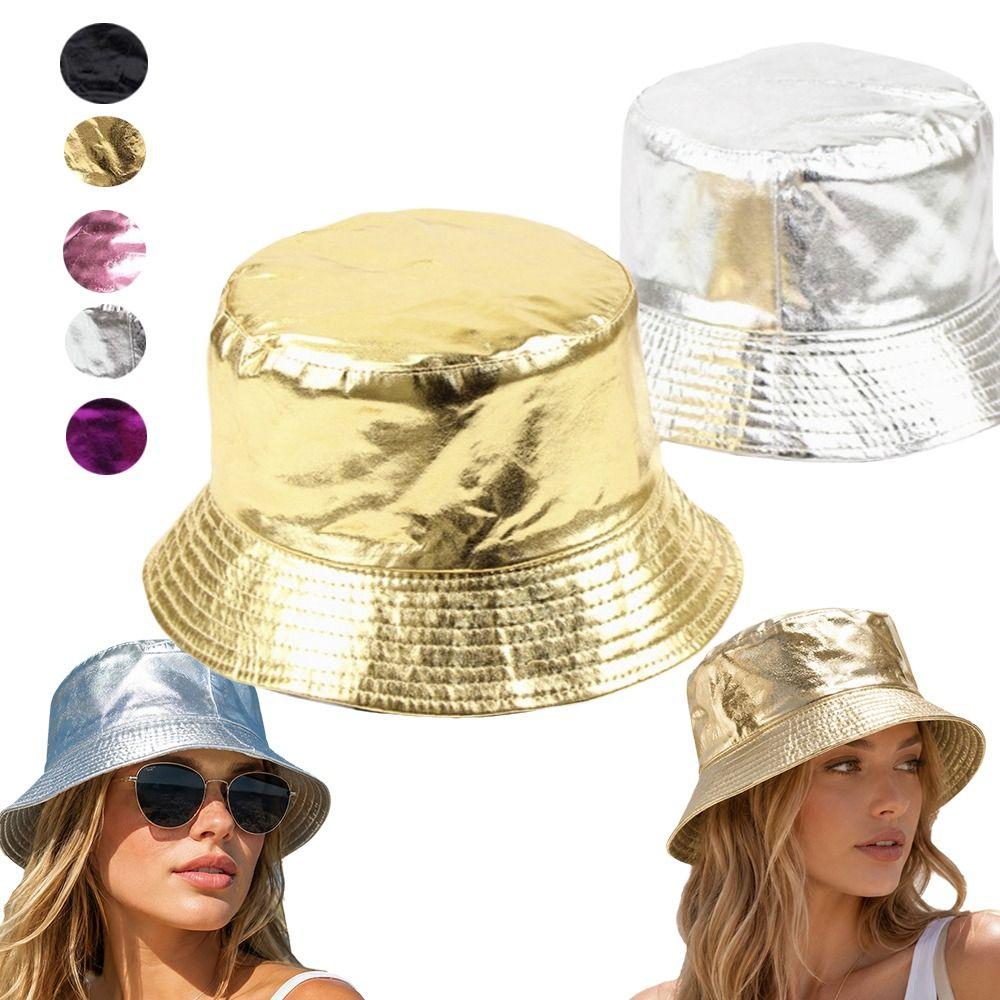 Double Sided Wear Reversible Bucket Hat UPF 50+ Sunscreen Men Women Sun Hat Street Hip Hop