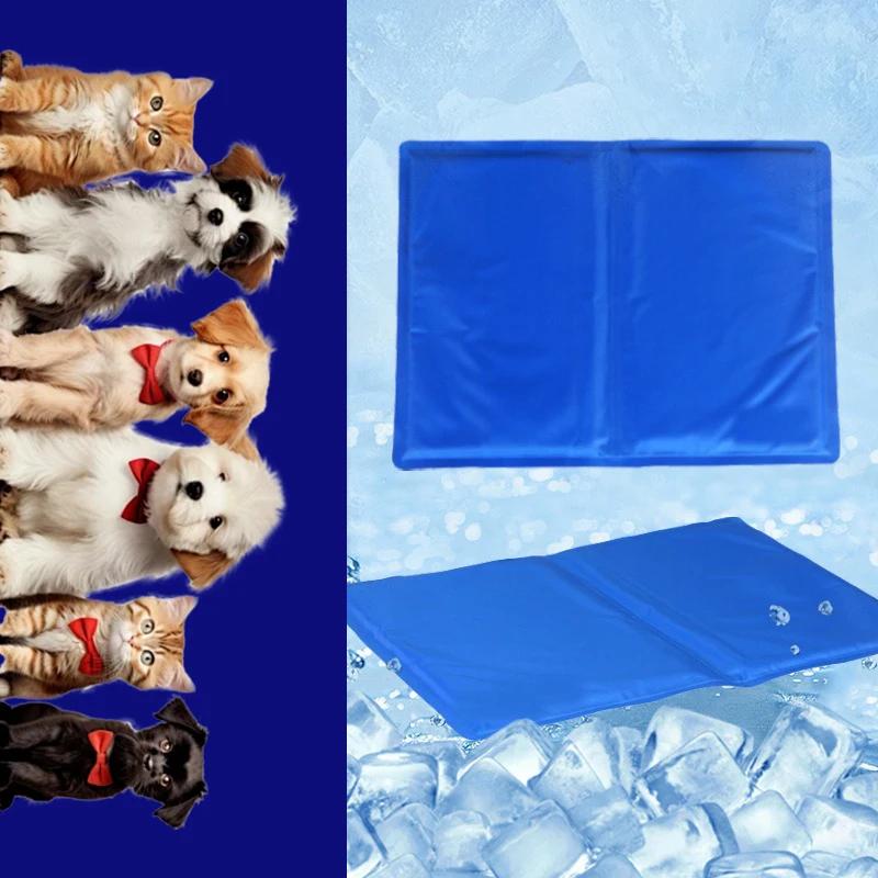 New Pet Ice Cushion Dogs Cats Summer Cooler Sleeping Pad Wear-resistant Cooling Heat Relief Cooling Sponge Gel Pet Supplies