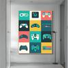 Video Game Controller Canvas Art Paintings Poster and Prints Gaming Room Wall Art Picture for Player Boy Room Decoration No Frame